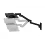 Soporte de teclado Ergotron LX Pro brazo de teclado de pared negro aluminio