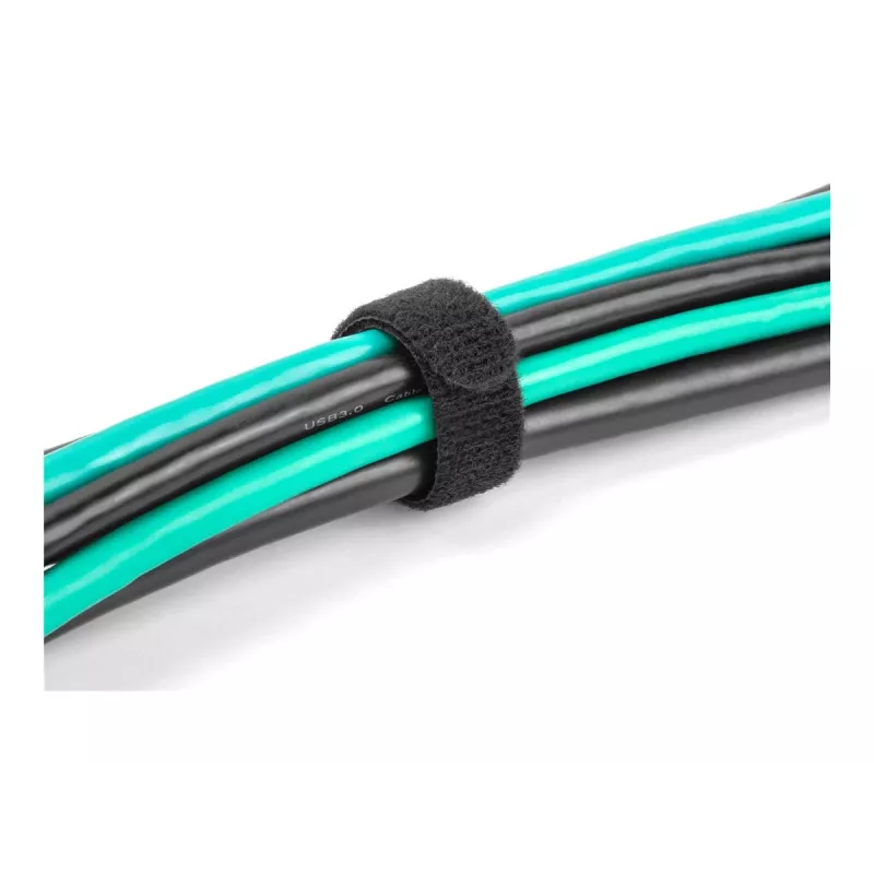 Bridas de cable de velcro DeLOCK 19010 150x12mm negro 10 uds.
