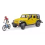 Vehículo de juguete Jeep BRUDER 02543 para temática de mountain bike y ciclistas, ABS, multicolor, a partir de 4 años