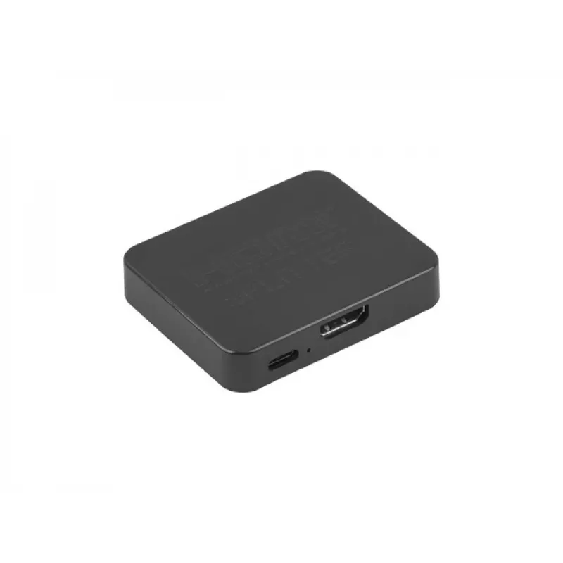 Lanberg SPV-HDMI-1002 divisor HDMI, 2 salidas HDMI, 4K, entrada USB-C