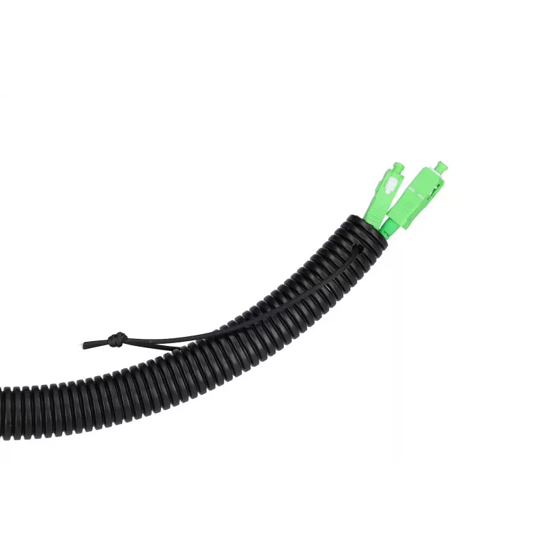 Cable de parcheo Extralink 2J SC/APC-SC/APC monomodo exterior dúplex G657A2 25 m