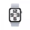Watch SE GPS + Cellular 44 mm Caja de aluminio plata con Sport Loop Blue Cloud