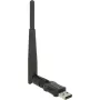 DeLock USB2.0 Dual Band WLAN ac/a/b/g/n Stick - Adaptador de red - USB2.0 - 802,11b, 802,11a, 802,11g, 802,11n, 802,11ac - Negro (12462)
