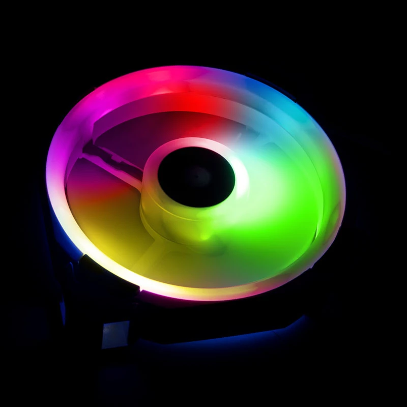 Ventilador de carcasa CORSAIR LL120 RGB 120mm blanco PWM pack de 3