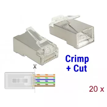 Conector macho RJ-45 DeLOCK 86454
