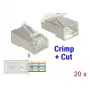 Conector macho RJ-45 DeLOCK 86454