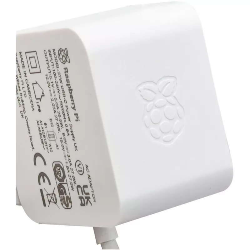 Raspberry Pi SC1152 fuente de alimentación y convertidor de tensión interior 27 W blanco (SC1152)