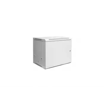 Armario de red Digitus DN-W19 09U/450/MD 9U montaje en pared gris claro
