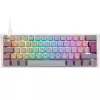Teclado gaming Ducky One 3 Gris Niebla Mini, LED RGB - MX-Silent-Red