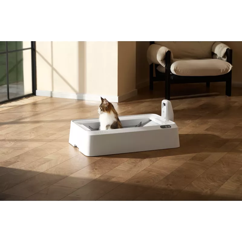 Arenero autolimpiable para gatos PETKIT T7-EU, blanco