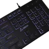 Teclado USB con cable SBOX K-22 US negro — distribución US, negro, conexión USB con cable