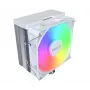Montech NX400 White ARGB disipador de aire para CPU, 120 mm, multisocket, blanco