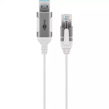 Cable Ethernet Goobay USB-A 3.0 a RJ45 fino 5 m - conecta router, módem o (74381)