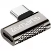 Adaptador de cable 4smarts 540464 USB-C a USB-C plateado