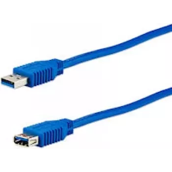 Cable USB e+p CC 318/1 USB 3.2 Gen 1 1,5 m azul