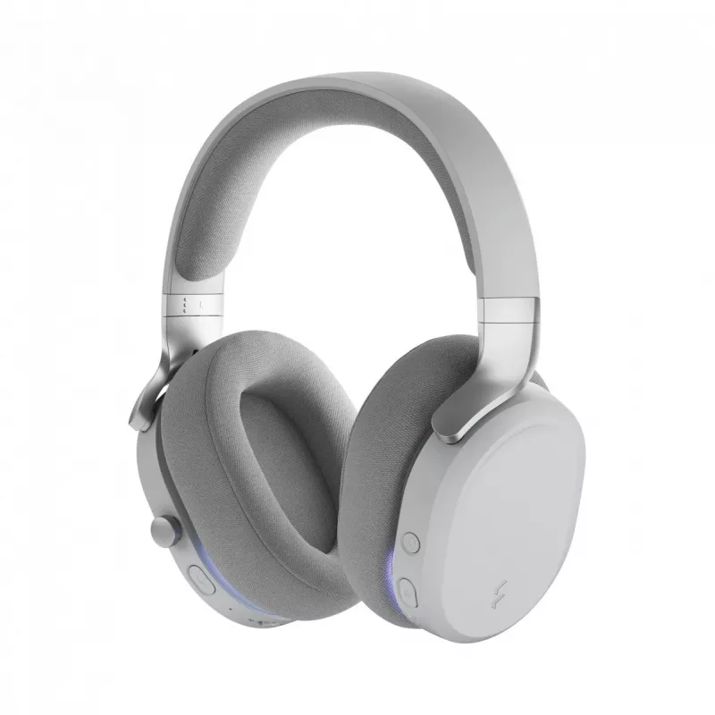 Auriculares Fractal Design Scape con cable e inalámbricos diadema música base de carga gris
