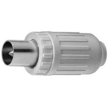 Triax KOS 3 N - IEC 60169-2 - Macho - Blanco - KOKA 2200 SAT - F6 TSV (153120)