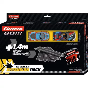 Pack de ampliación de circuito CARRERA GO!!! GT Racer – circuito adicional para set de slot