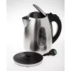 Hervidor eléctrico Adler AD1223 — 1,7 l, 2000 W, acero inoxidable con detalles negros
