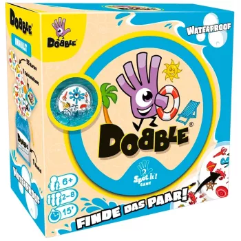 Dobble Waterproof, juego de cartas