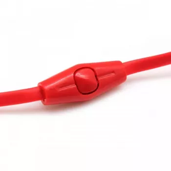 Auriculares estéreo Sbox con micrófono EP-038 Rojo