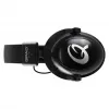 Auriculares QPAD QH-91 con cable, diadema, circumaurales, 15–25000 Hz, cable de 2 m, negro