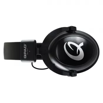 Auriculares QPAD QH-91 con cable, diadema, circumaurales, 15–25000 Hz, cable de 2 m, negro