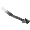 Thermaltake AC-063-CN1NAN-A1 divisor de cable, negro, macho/macho, 600 mm