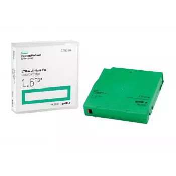 Cartucho de datos de lectura/escritura HPE LTO4 Ultrium 1,6 TB cinta de datos vacía 800 GB LTO 0,496 (1,26 cm)