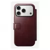 Funda para móvil Nomad Modern Leather Folio para Apple iPhone 17 Pro, 6,3