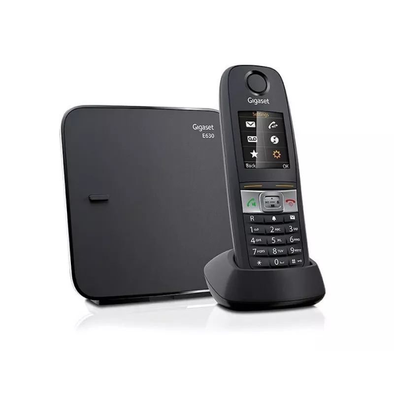 Teléfono inalámbrico Gigaset E630 con teclado grande IP65