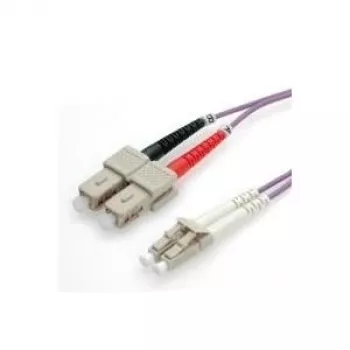 Cable de conexión de fibra óptica ROLINE OM4 50/125µm LC/SC 3m