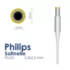 Fuente de alimentación Akyga AK-PD-04 para depiladora Philips Satinelle, 4,7 V, 300 mA, 1,41 W, 1,8 m, blanca