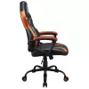 Silla gaming para PC Subsonic SA5573-D4 asiento acolchado negro naranja