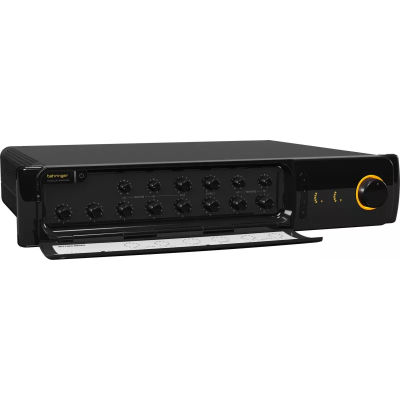 Behringer MA6000M amplificador de audio directo/escenario negro