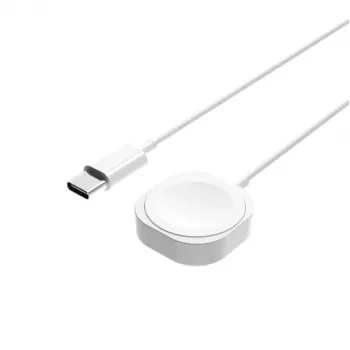 Cable de carga FIXED FIXDW-AW-C USB-C a conector magnético Apple Watch, 1 m