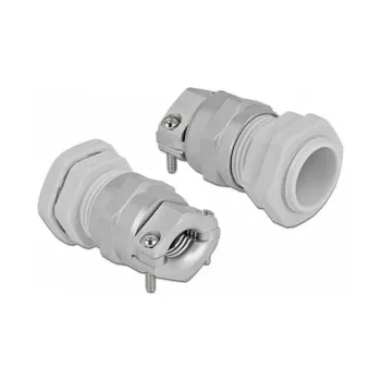 Prensaestopas DeLOCK 60358 gris metal plástico