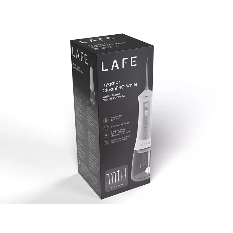 Irrigador bucal Lafe 47481 CLeanPRO blanco