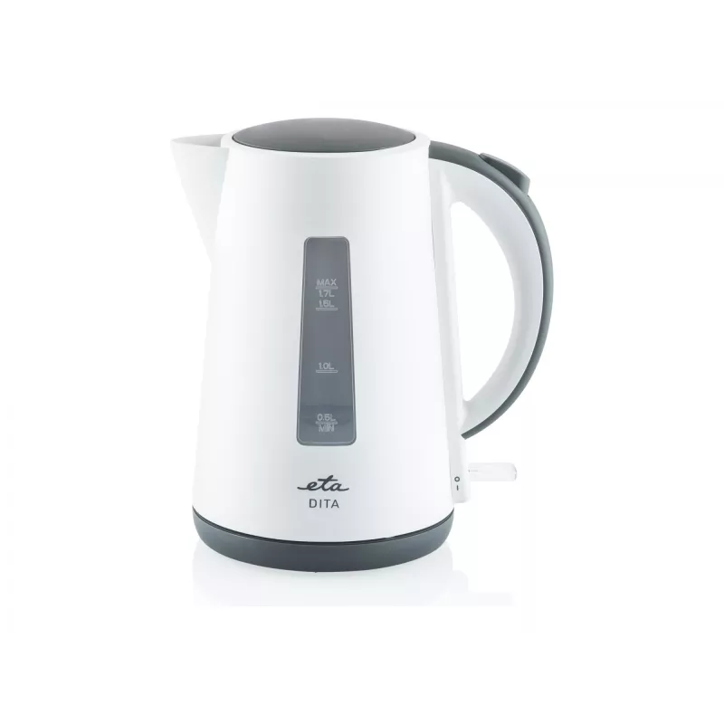 ETA | Hervidor | ETA160390000 | Eléctrico | 2200 W | 1,7 L | Plástico | Base giratoria 360° | Blanco