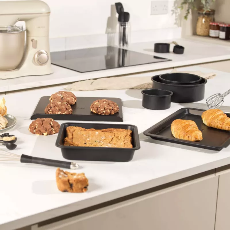 Bandeja de horno Salter BW12560EU7 32 cm acero al carbono antiadherente