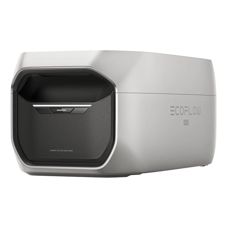 Batería para estación de energía EcoFlow DELTA 3 Max Plus — LiFePO4 2.048 Wh, negro