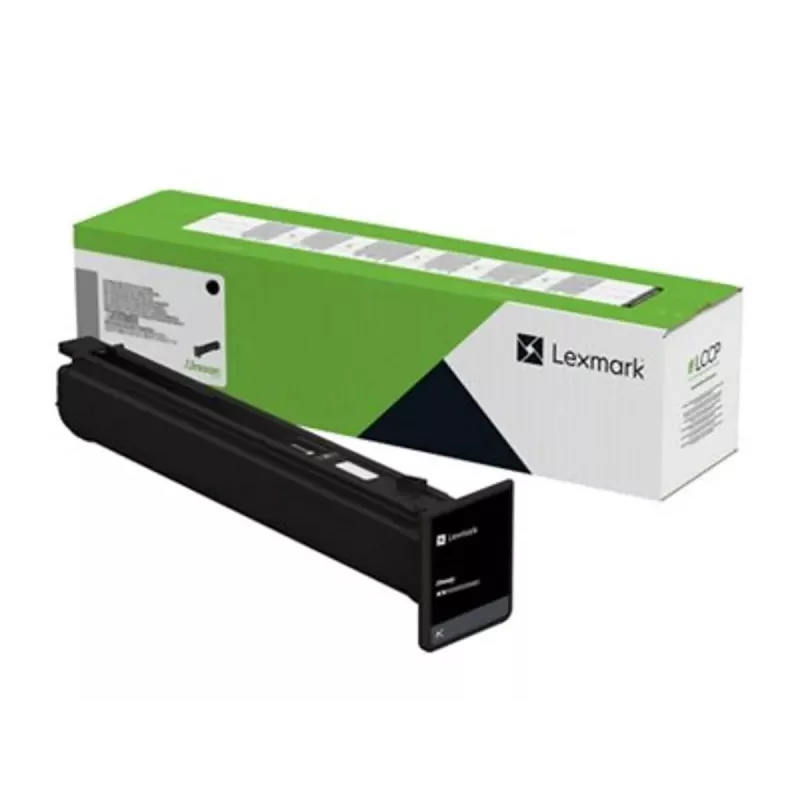 Lexmark 24B7609 Cartucho de tóner para XC8355, negro, 15000 páginas, Return Program
