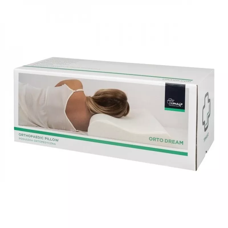 Almohada ortopédica TIMAGO ORTO DREAM – soporte ergonómico para cuello y cabeza