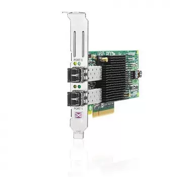 HPE - 82E - Adaptador de bus de host - PCIe 2.0 x4 / PCIe x8 Low-Profile - 8Gb Fibre Channel x 2