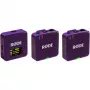 RØDE Wireless GO III Morado – sistema de micrófono inalámbrico (morado)