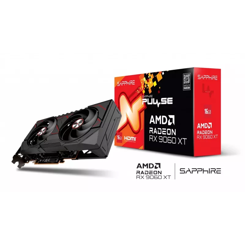 SAPPHIRE PULSE Radeon RX 9060 XT 16GB Tarjeta gráfica