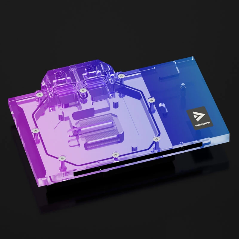 Barrow LRC2.0 RTX 4080 Founders Edition Aurora, RGB, negro - acrílico