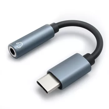 Adaptador USB-C a jack de 3,5mm 10cm