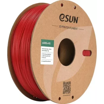 EABS 1,75mm rojo bombero 1kg ESUN 3D-FILAMENT (eABSP175FR1)