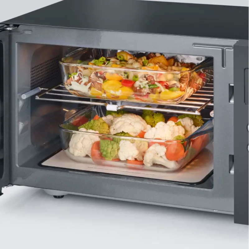 Microondas con grill Severin MW 7763, 900 W, 25 L